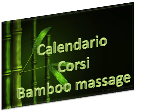calendario corso di bamboo massage 