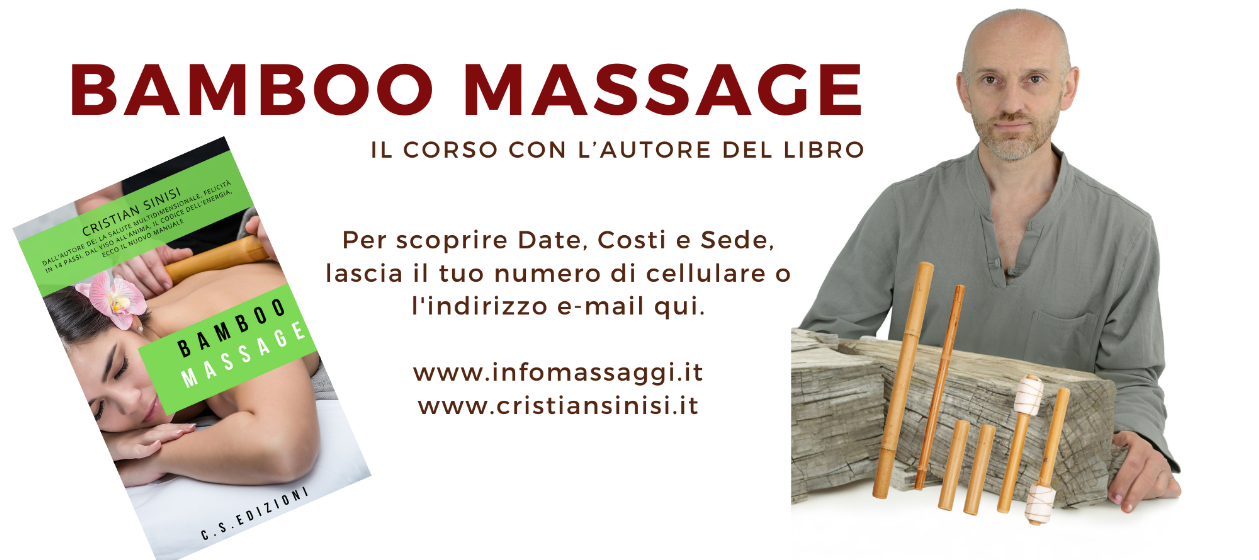 corso bamboo massage con - cristian sinisi 